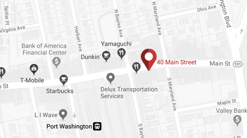 Google Map image of 40 Main Street, Port Washington NY 11050